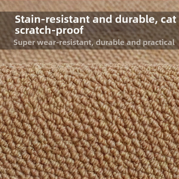 Мат за крака от изкуствен сайзал — противохлъзгаща повърхност, водопоглъщащ, четирисезонен за спалня, всекидневна и балкон