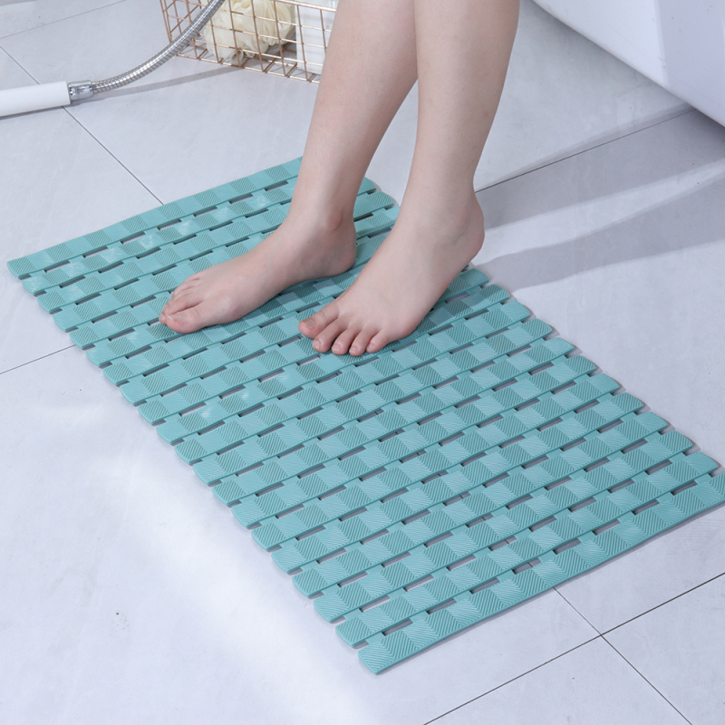 Kupaonska protuklizna prostirka od PVC, kvadratnog oblika, periva, modernog minimalističkog stila