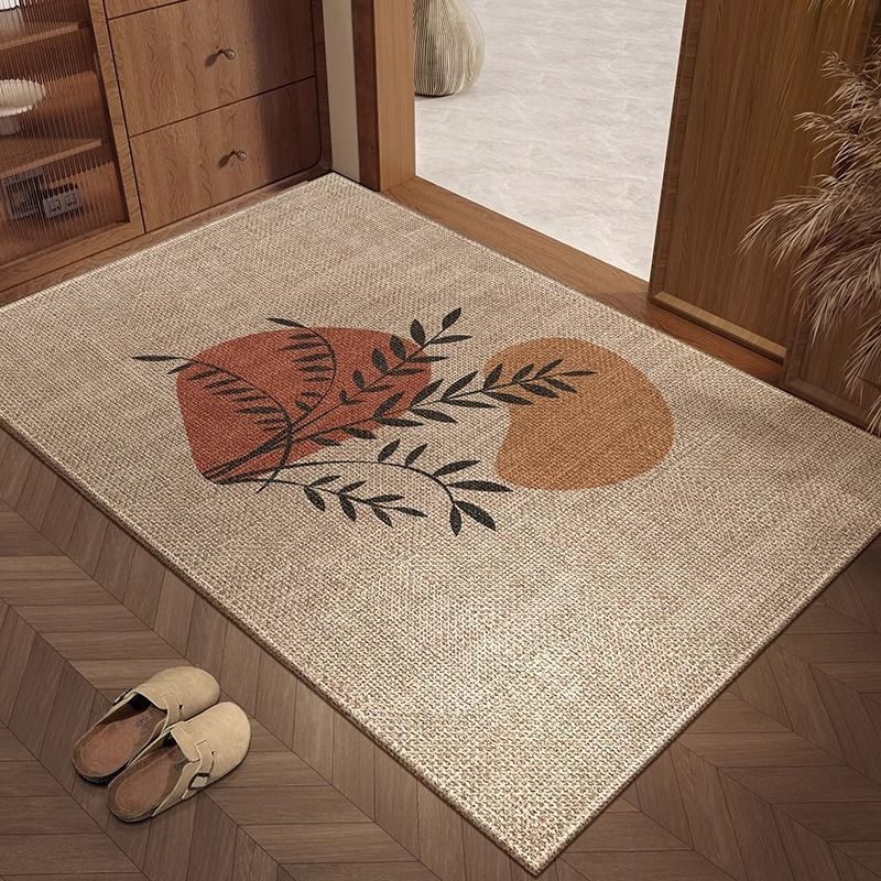 Мат за входна врата - ТПЕ, машинно тъкана, квадратен, за антре, модерен минималистичен стил