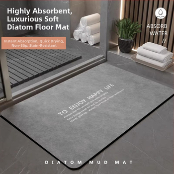 Kupaonska prostirka s diatomskom strukturom – upija podni mat