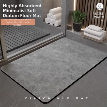 Kupaonska prostirka s diatomskom strukturom – upija podni mat