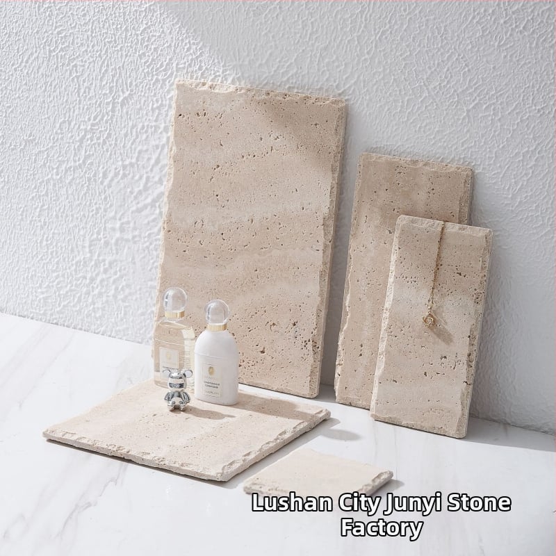 Márványból készült ékszer kiállító tál fülbevalók és parfüm számára, kézzel készített, egyszerű, modern stílus, testre szabható