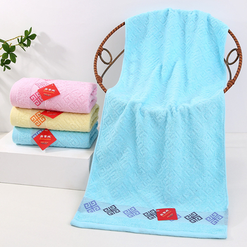 Хавлия за баня жакардова шарка, памук, прежда 14, тегло 140–170 г