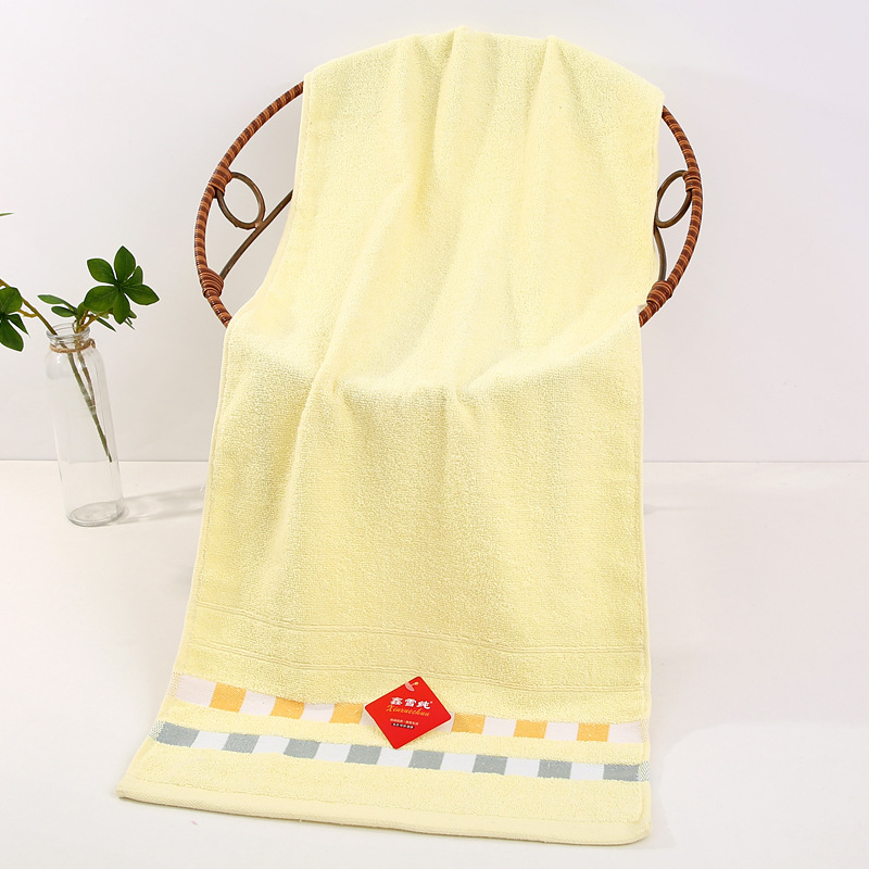 Хавлия за баня жакардова шарка, памук, прежда 14, тегло 140–170 г