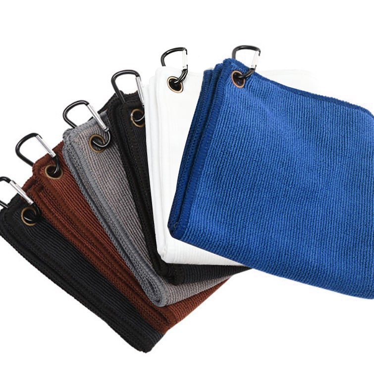 Golf ručnik od mikrovlakana 300gsm, izšivanje i obrub, apsorpcija 0–5 s, moguć tisak logotipa