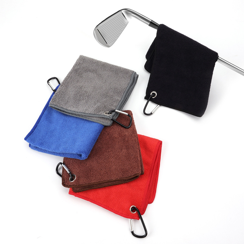 Golf ručnik od mikrovlakana 300gsm, izšivanje i obrub, apsorpcija 0–5 s, moguć tisak logotipa