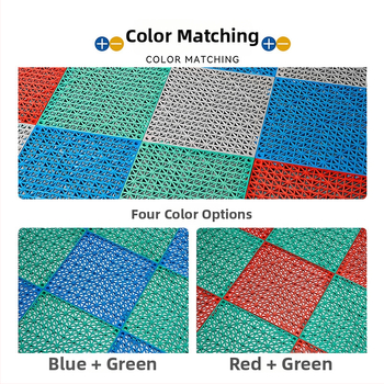 PVC grīdas paklājs ar caurumiem dizainu – pretslīdējošs, ūdensizturīgs, izturīgs pret nolietojumu, piemērots dušai, virtuvei, vannas istabai, tualeitei un baseiniem