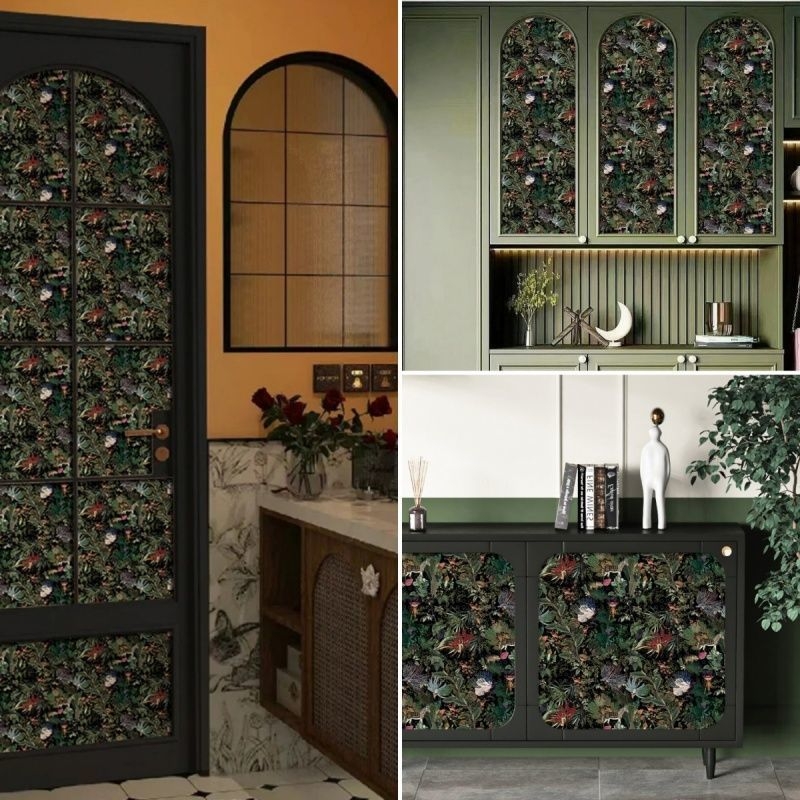 Стенно стикер: ретро-европейски стил, водоустойчив, влагоустойчив, модерна простота (GS(2016)no.4020)