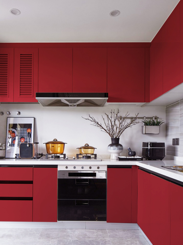 Стикер за стена – алуминиево фолио, дървесен модел, водоустойчив за външна употреба, огледален стил