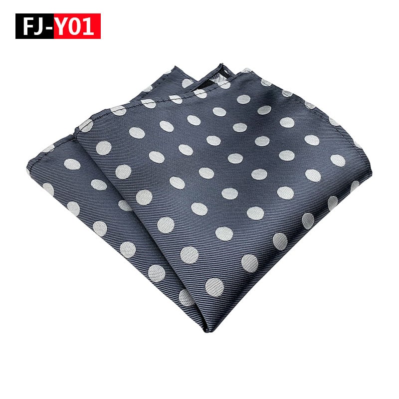 Férfi zsebkendő — poliészter, jacquard, csíkos, estélyi öltözet (Qimulan)