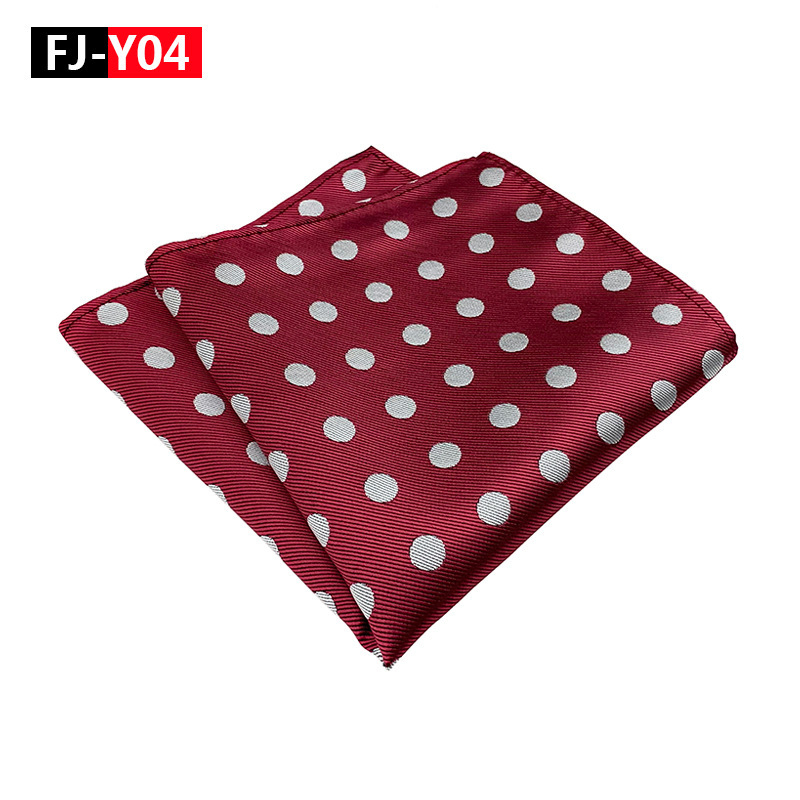 Férfi zsebkendő — poliészter, jacquard, csíkos, estélyi öltözet (Qimulan)