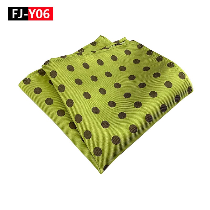 Férfi zsebkendő — poliészter, jacquard, csíkos, estélyi öltözet (Qimulan)