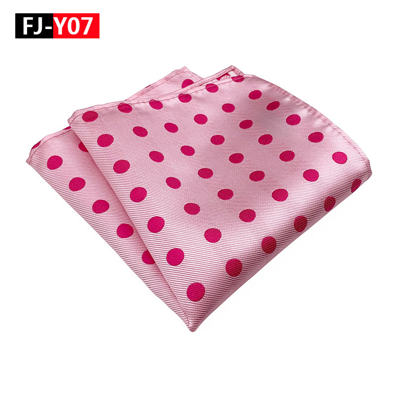 Férfi zsebkendő — poliészter, jacquard, csíkos, estélyi öltözet (Qimulan)