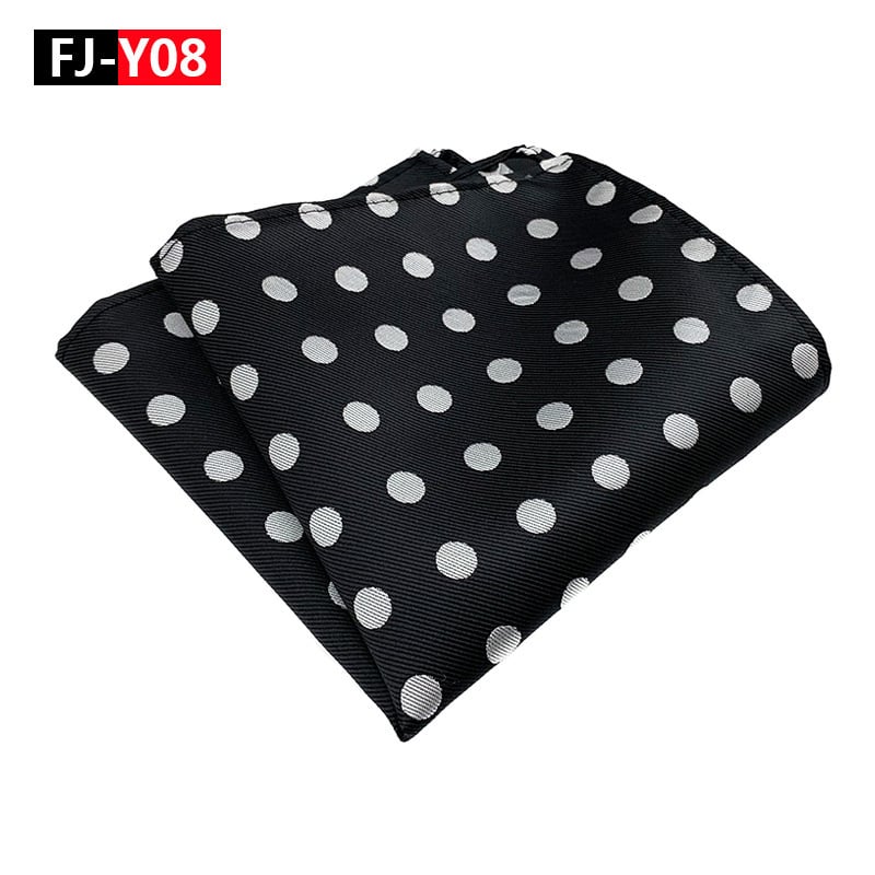 Férfi zsebkendő — poliészter, jacquard, csíkos, estélyi öltözet (Qimulan)