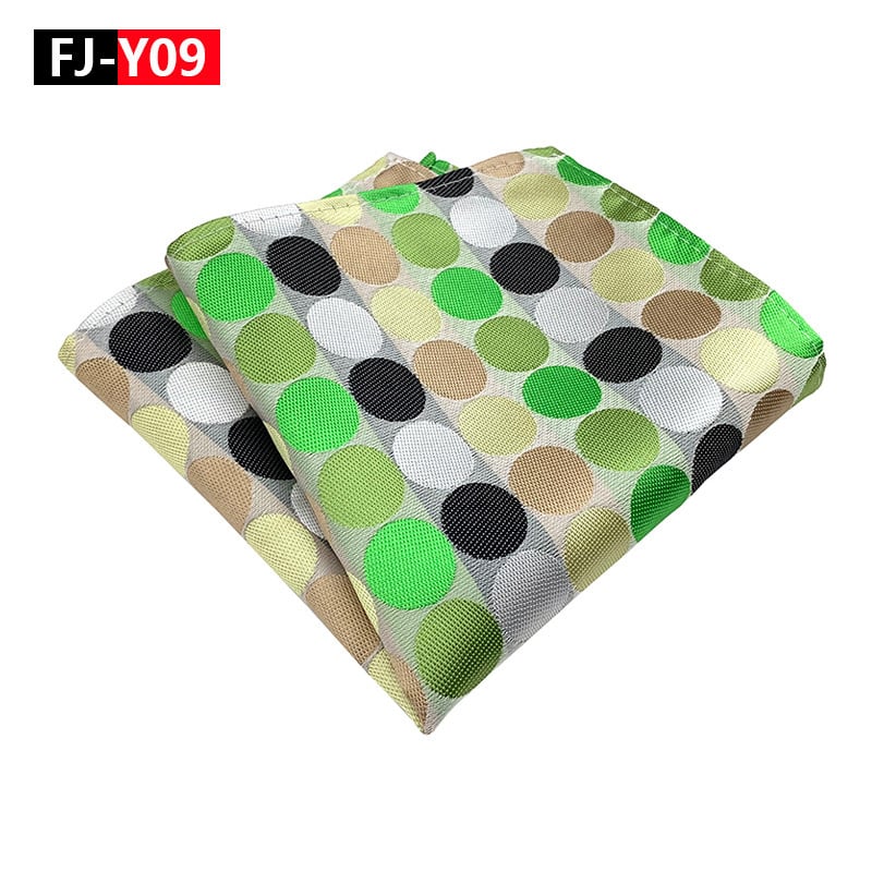 Férfi zsebkendő — poliészter, jacquard, csíkos, estélyi öltözet (Qimulan)