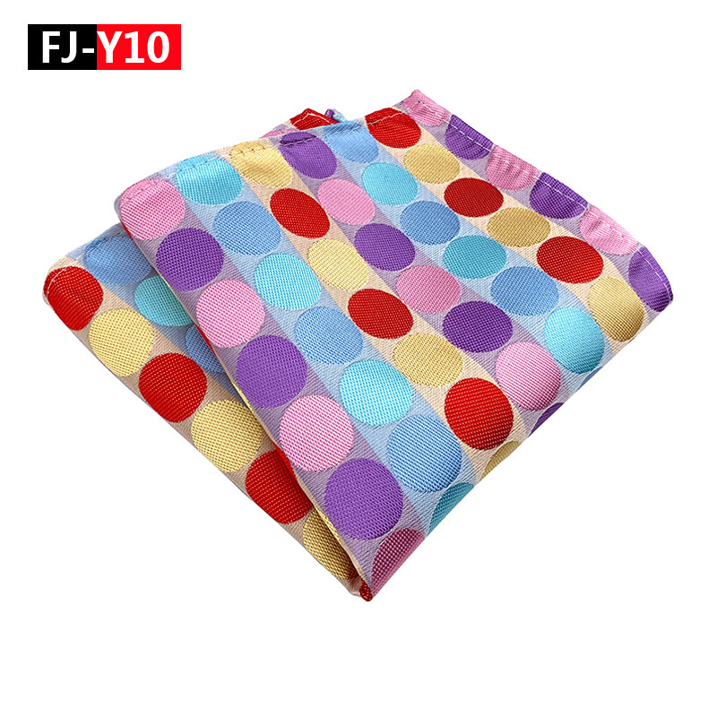 Férfi zsebkendő — poliészter, jacquard, csíkos, estélyi öltözet (Qimulan)