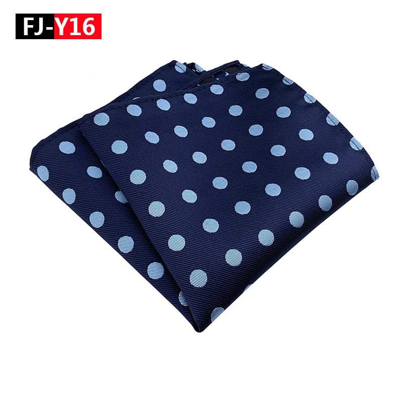 Férfi zsebkendő — poliészter, jacquard, csíkos, estélyi öltözet (Qimulan)