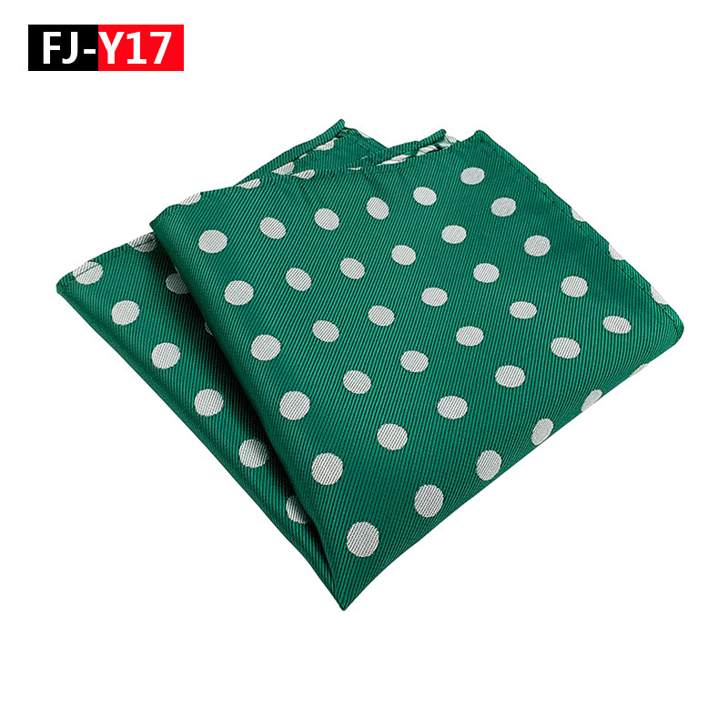 Férfi zsebkendő — poliészter, jacquard, csíkos, estélyi öltözet (Qimulan)