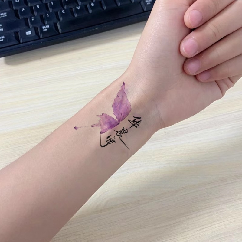 Хуа Ченюй тату стикер за лице – Марс концерт, блестящ водоустойчив, алуминиево фолио