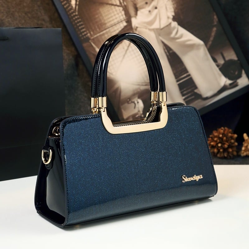 Moteriška PU rankinė, gatvės madų stilius, horizontali kvadrato forma, užtrauktukas uždarymas, vidinė kišenė su užtrauktuku