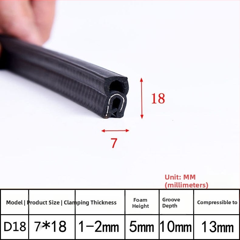 Mehaaniline tihendusriba kummist Xu Cheng XC-J0116, paksus 5, üldmudel