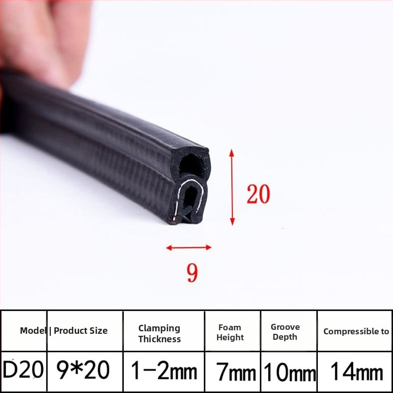 Mehaaniline tihendusriba kummist Xu Cheng XC-J0116, paksus 5, üldmudel