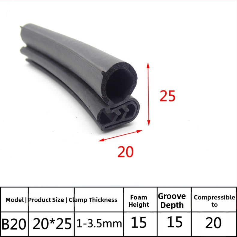 Mehaaniline tihendusriba kummist Xu Cheng XC-J0116, paksus 5, üldmudel