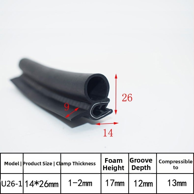 Mehaaniline tihendusriba kummist Xu Cheng XC-J0116, paksus 5, üldmudel