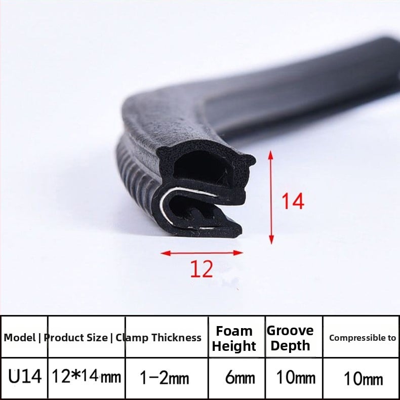 Mehaaniline tihendusriba kummist Xu Cheng XC-J0116, paksus 5, üldmudel