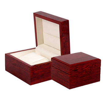 Единична дървена кутия за часовник със спрей-лак повърхност за опаковане на бижута; произход Jinhua; марка beite