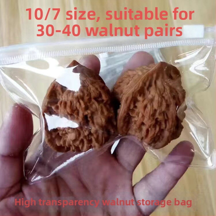 ABS anyagú ékszerdoboz, átlátszó, zárható cipzárral