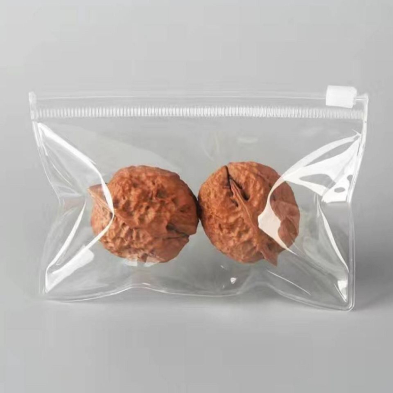 ABS anyagú ékszerdoboz, átlátszó, zárható cipzárral