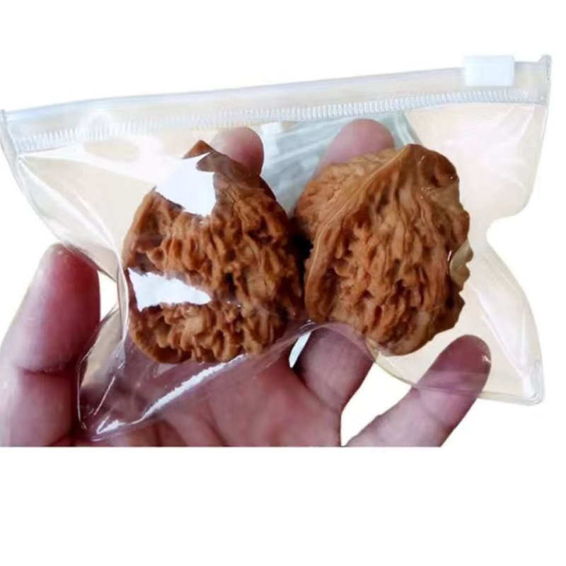 ABS anyagú ékszerdoboz, átlátszó, zárható cipzárral