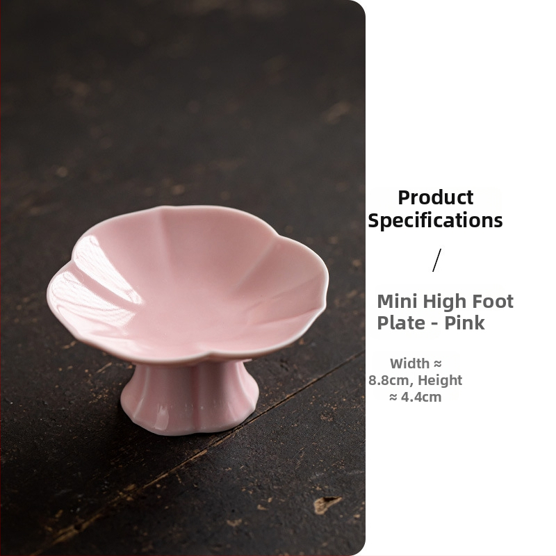 Порцеланова чиния за плодове, луксозен дзен стил и ретро дух, марка Wuxi Tang, пускана през 2024 г.