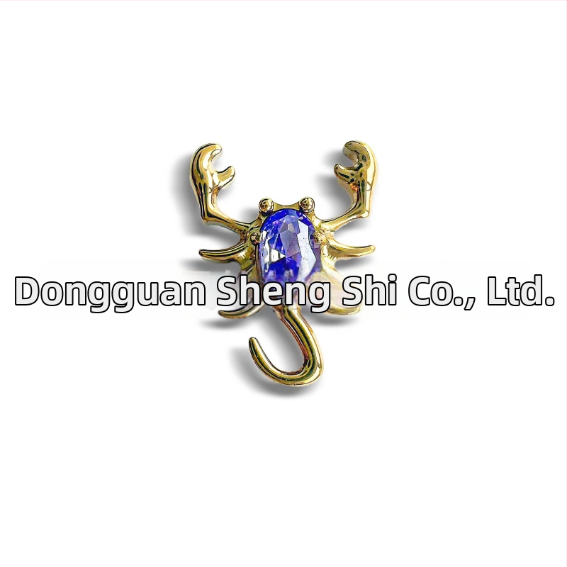 Skorpionu auss studij ar cirkoniju iekšējā vītnes, G23 titāns, ģeometrisks dizains, universāls