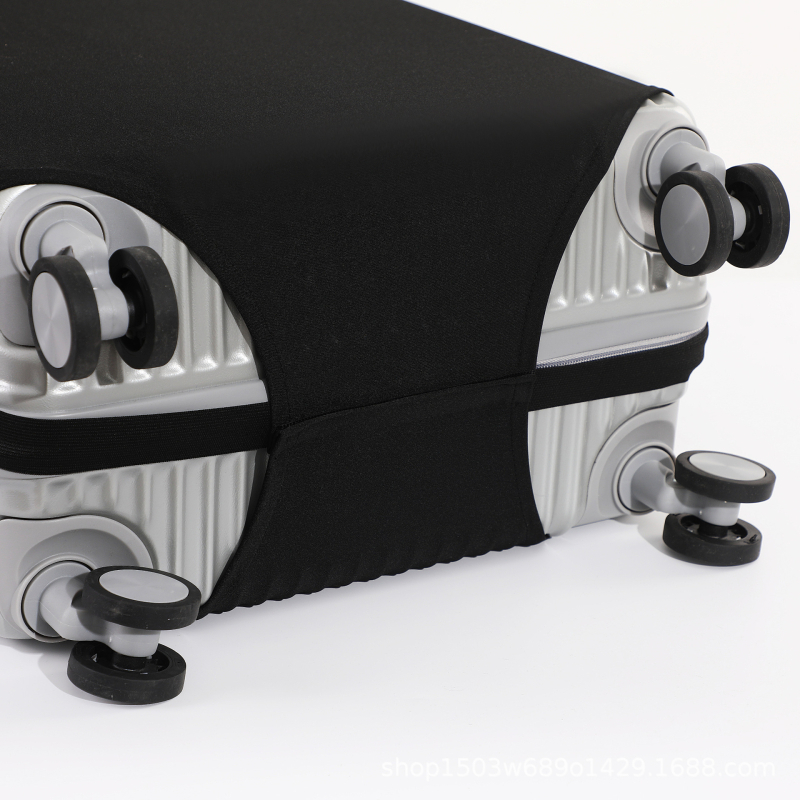 Acoperire de protecție pentru bagaje, poliester, model cu litere, rezistent la uzură, stil urban minimalist