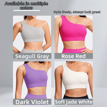 Αθλητικό σουτιέν με όμορφο πίσω σχέδιο, υψηλή ελαστικότητα, γρήγορο στέγνωμα, στυλ γιλέκας, με ενσωματωμένες επένδυσεις