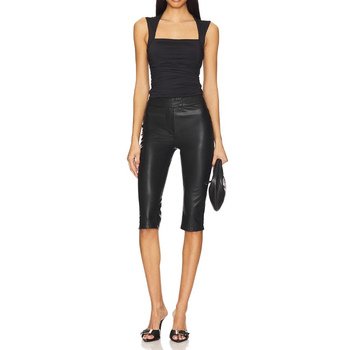 Top de yoga pentru femei, cu elasticitate înaltă și decupaj lateral; material nylon/lycra 80/20; căptușeală spandex 20%; cupă 3/4 cu cupă medie, fără bretele; stil sportiv de vară.