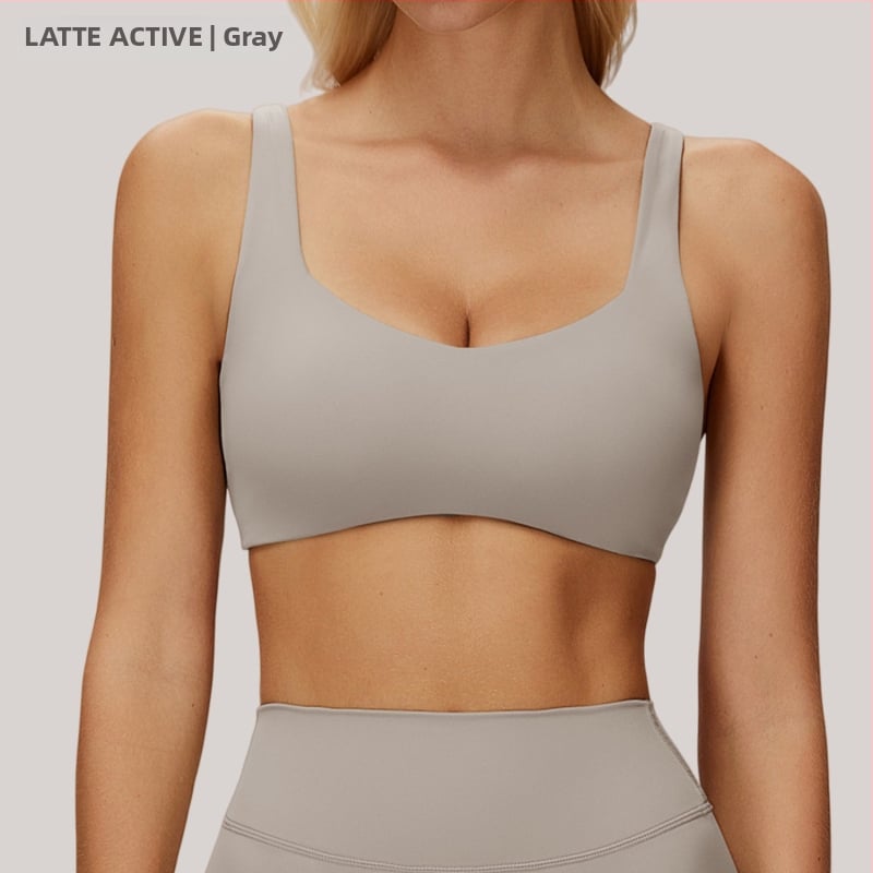 Γυναικείο αθλητικό σουτιέν γιόγκα με επένδυση στο στήθος, απορρόφηση ιδρώτα, ανθεκτικό στις κραδασμούς, πολυεστέρας + σπαντέξ, κοντή στενή γραμμή