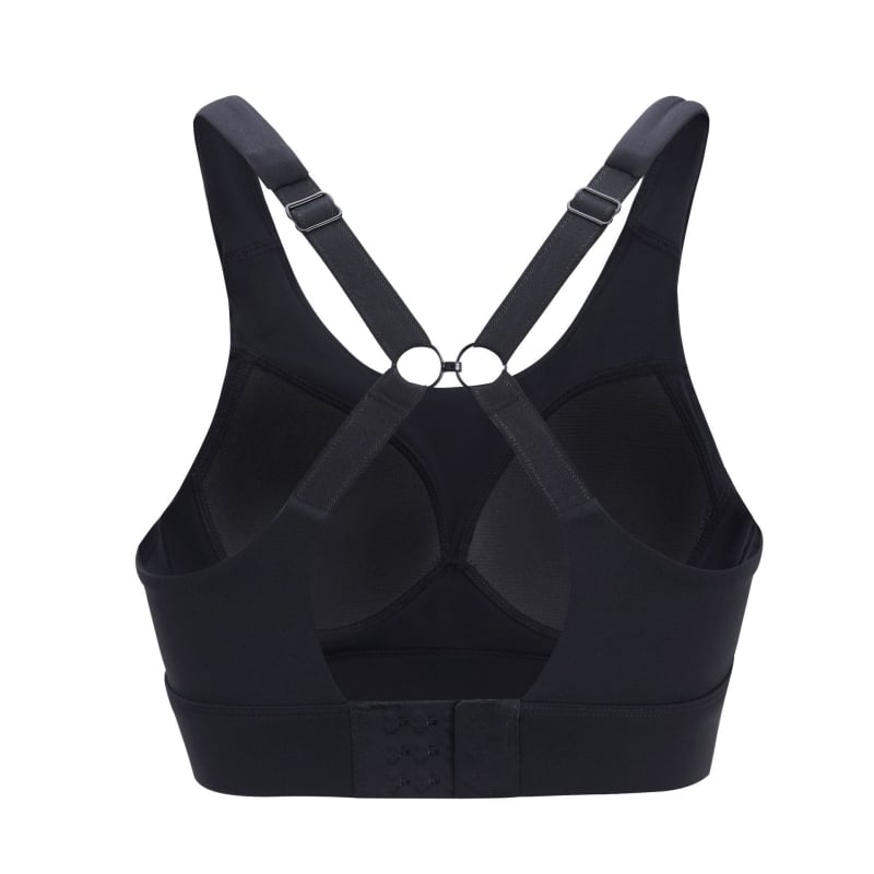 Debs Sportski grudnjak za fitness i jogu, s fiksnim dvostrukim trakama, oblikovane 3/4 košarice, glavna tkanina najlon, stražnje kopčanje s tri reda kopči