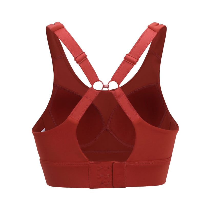 Debs Sportski grudnjak za fitness i jogu, s fiksnim dvostrukim trakama, oblikovane 3/4 košarice, glavna tkanina najlon, stražnje kopčanje s tri reda kopči
