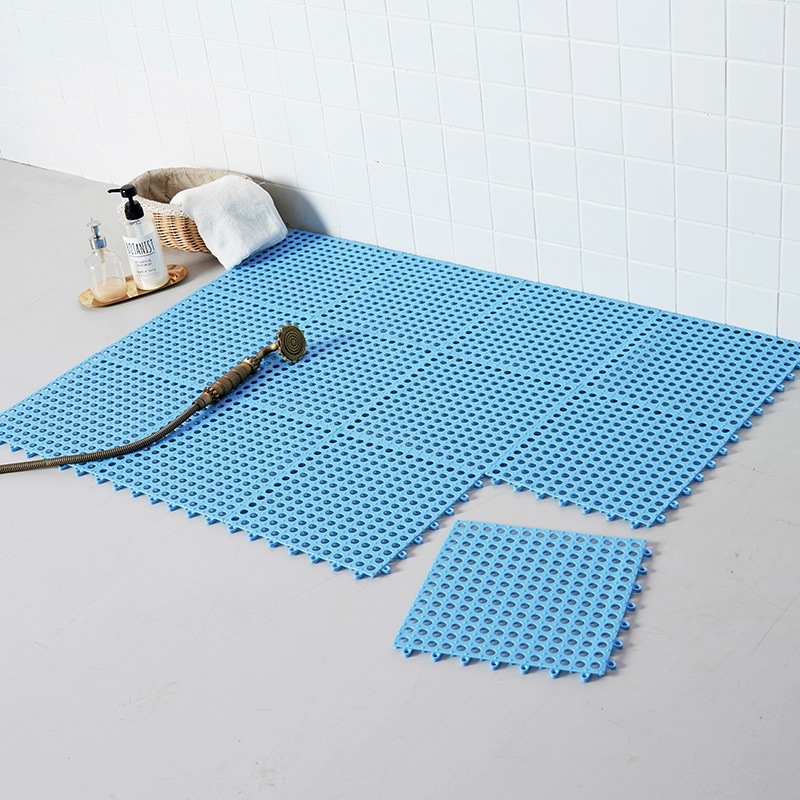 Nordiska stila vannas istabas pretizlīdēšanas paklājiņš, griezamam dušas paklājiņam, plastmasas, pielāgojams