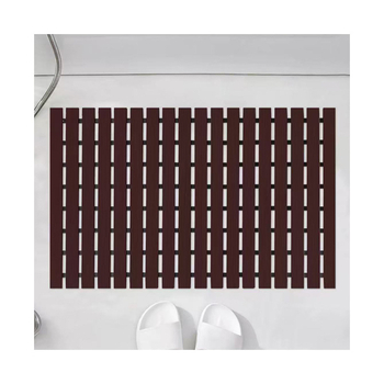 Kupaonska protuklizna podloga – pravokutnog oblika, gumena, minimalisticki stil, prilagodljiva, čišćenje ispiranjem