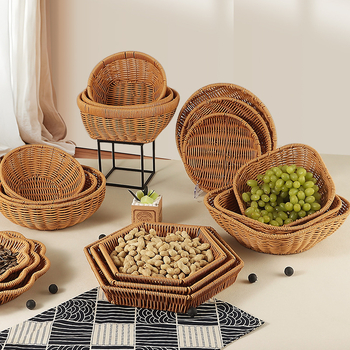 Пластмасов кош за плодове Fujida; стил: Нов китайски стил; луксозно ретро; пуск през пролетта 2014.