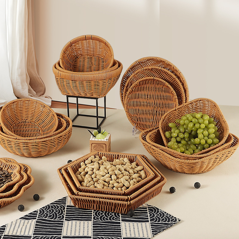 Пластмасов кош за плодове Fujida; стил: Нов китайски стил; луксозно ретро; пуск през пролетта 2014.