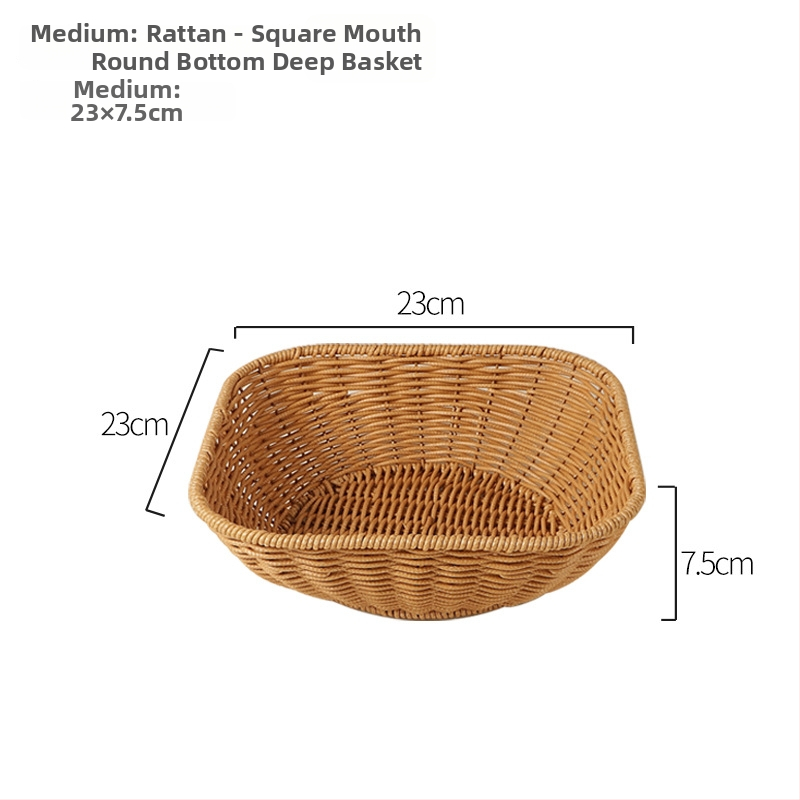 Пластмасов кош за плодове Fujida; стил: Нов китайски стил; луксозно ретро; пуск през пролетта 2014.