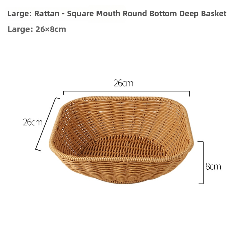 Пластмасов кош за плодове Fujida; стил: Нов китайски стил; луксозно ретро; пуск през пролетта 2014.