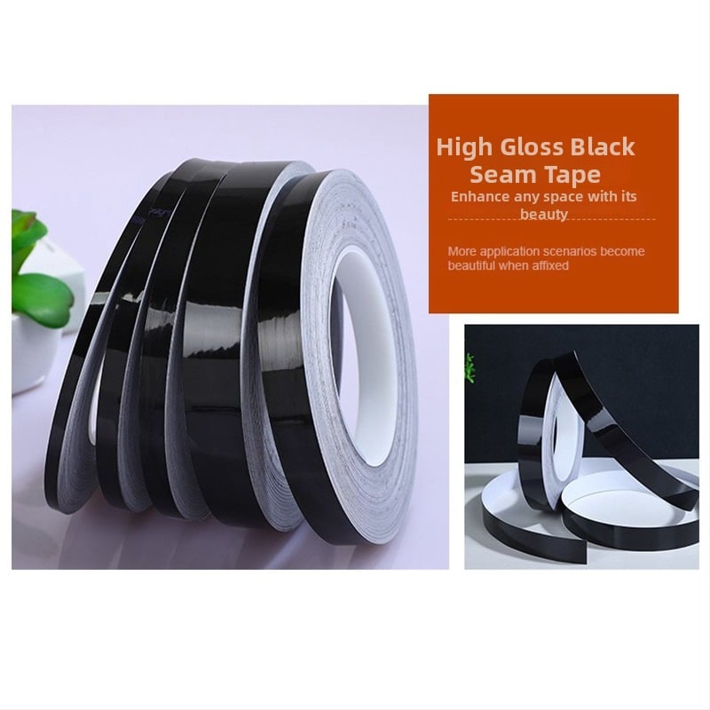 Autocolant perete PET – Bandă decorativă pentru îmbunătățire a aspectului, 1 bucată, impermeabil, antibacterian, rezistent la umezeală și mucegai, decorativ bucătărie și baie