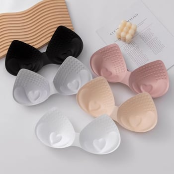 Szivacs melltartó betét, egy darabos – légáteresztő, push-up hatás, gyűjtő funkció, normál vastagság