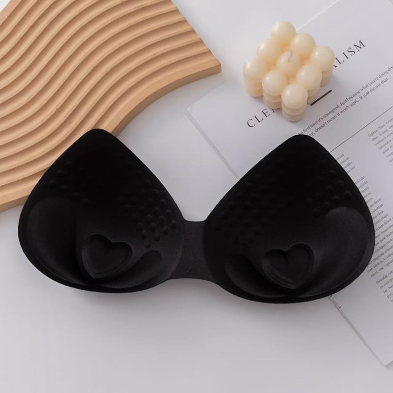 Szivacs melltartó betét, egy darabos – légáteresztő, push-up hatás, gyűjtő funkció, normál vastagság